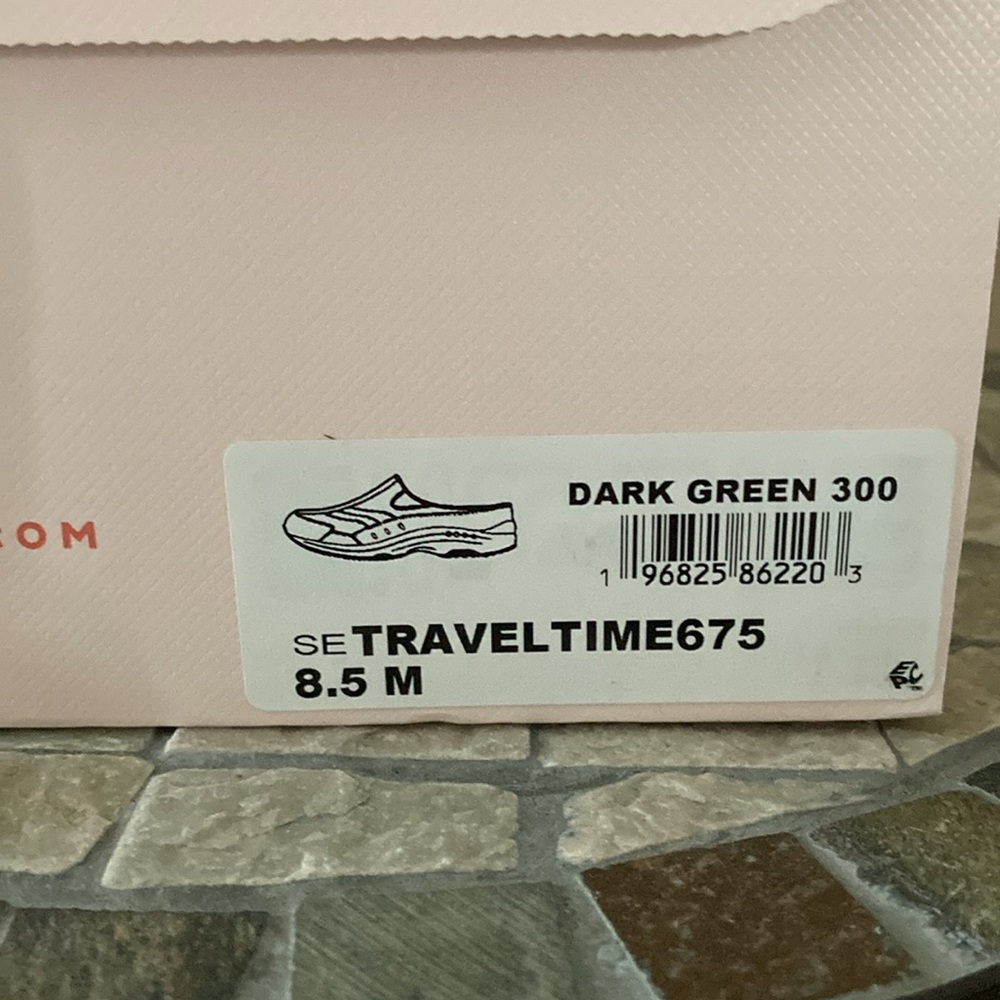 Easy Spirit Dark Green TravelTime Slip-Ons - Picture 7 of 8